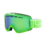 Bolle Nova II Goggles, Matte Green and White Frame, Green Emerald Lens, 21467