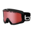 Bolle Nova II Ski/Snowboard Goggles,Shiny Black Frame,Vermillon Lens 21084