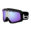 Bolle Nova II Ski/Snowboard Goggles,Shiny Black Frame,Photochromic Modulator Light Control Lens 21070
