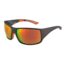 Bolle Tigersnake Sunglasses,Matte Black/Camo Frame,Polarized Fire OLEO AF Rectangle Lens 12130