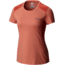 Columbia Titan Ice Short Sleeve Shirt - Women's-Lychee Heather/Coral-Medium