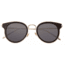 Earth Wood Derawan Sunglasses, Espresso Frames, Black Lens, Polarized, One Size, ESG029E