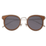 Earth Wood Derawan Sunglasses, Red Rosewood Frame, Black Lens, Polarized, One Size, ESG029R