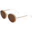 Earth Wood Himara Sunglasses, Oak Frame, Brown Lens, Polarized, One Size, ESG039OR