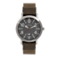 Elevon Mach 5 Canvas-Band Watch w/Date - Mens, Gunmetal/Beige, One Size, ELE123-3