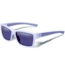 Gargoyles Homeland Sunglasses w/ White  Frame, Smoke Polarized w/Blue Mirror Lens GAR10700147