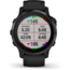 Garmin Fenix 6S Pro Multisport GPS Smartwatch, Black w/ Black Band, 010-02159-13