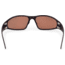 Gatorz Wraptor Sunglasses, Blackout Frame, Smoke Polarized w/Sunburst Mirror Lens, WRABLK13PMBP