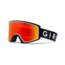 Giro Blok Goggles, Black/White Core/Vivid Ember, Large, 7083116