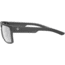 Leupold Becnara Sunglasses, Matte Black/Gloss Black Frame, Square Shadow Gray Flash Lens, Polarized, Regular-Wide, 179102