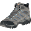 Merrell Moab 2 Mid Waterproof Hiking Boot - Womens-Granite-Wide-7.5, J06054W-056-7.5