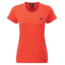 Mountain Equipment Stripe Tee - Womens, Cardinal Orange, 8, ME-001554-8-Orange
