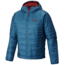 Mountain Hardwear Switch Flip Hooded Jacket - Men's-Phoenix Blue/Smolder Red-X-Large