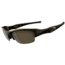 Oakley Flak Jacket Black Chrome Frame w/ Tungsten Iridium Polarized Lenses Sunglasses 24-119
