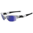 Oakley Flak Jacket Polished White Frame w/ Deep Blue Polarized Lenses Sunglasses 24-017