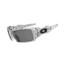Oakley Oil Rig White Frame w/ Text Print Paint - Grey Lenses Men's Sunglasses 03-461