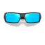 Oakley OO9014 Gascan Sunglasses - Mens, BUF Matte Black Frame, Prizm Sapphire Lens, Asian Fit, 60, OO9014-901493-60