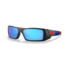 Oakley OO9014 Gascan Sunglasses - Mens, BUF Matte Black Frame, Prizm Sapphire Lens, Asian Fit, 60, OO9014-901493-60