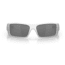 Oakley OO9014 Gascan Sunglasses - Mens, X-Silver Frame, Prizm Black Polarized Lens, Asian Fit, 60, OO9014-9014C1-60