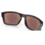 Oakley OO9102 Holbrook Sunglasses - Mens, Matte Black/Red Colorshift Frame, Prizm Sapphire Lens, 55, OO9102-9102W6-55