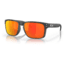Oakley OO9244 Holbrook A Sunglasses - Mens, Matte Black Camoflauge Frame, Prizm Ruby Polarized Lens, Asian Fit, 56, OO9244-924456-56