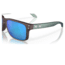 Oakley OO9244 Holbrook A Sunglasses - Mens, Matte Black/Red Colorshift Frame, Prizm Sapphire Lens, Asian Fit, 56, OO9244-924460-56