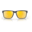 Oakley OO9244 Holbrook A Sunglasses - Mens, Matte Carbon Frame, Prizm 24K Polarized Lens, Asian Fit, 56, OO9244-924459-56