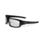 Oakley Valve Asian Fit Sunglasses, Polished Black Frame, Black Clear Photo Lens OO9243-04