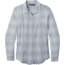 Outdoor Research Astroman Long Sleeve Sun Shirt - Womens, Titanium Plaid, Extra Small, 2799801994005