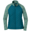 Outdoor Research Melody Hybrid Full Zip - Womens, Washed Peacock Multi, XS, 2681421405005