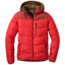 Outdoor Research Transcendent Down Hoody - Mens, Tomato/Firebrick, S, 2680841362006