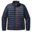 Patagonia Down Sweater - Men's-Large-Navy Blue/Ramble Red