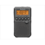 Sangean AM/FM Weather Alert-Rechargeable Pocket Radio, Black, Small, SDT-800BK