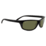 Serengeti Bormio Sunglasses, Satin Shiny Black Frame, Polar PhD 555nm Lens, 8164