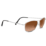 Serengeti Corleone Sunglasses, Satin Titanium, Drivers Gradient 8421