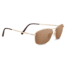 Serengeti Corleone Sunglasses, Satin Soft Gold, Polarized Drivers Gold, 8420
