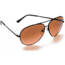 Serengeti Aviator Sunglasses - Large, Black Frame, Drivers Gradient Lenses 5222