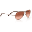 Serengeti Aviator Sunglasses, Small - Silver Frame Champagne, Drivers Gradient Lens 7095
