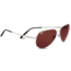 Serengeti Aviator Sunglasses, Medium -  Shiny Silver Frame, Drivers Polarized Lens 7270