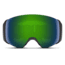 Smith 4D Mag Goggle, Chromapop Sun Green Mirror, Black, M007320JX99MK