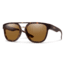 Smith Agency Sunglasses, Matte Tort Frame, Chromapop Brown Lens, 201910N9P53L5