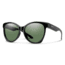 Smith Fairground Sunglasses - Womens, Black Frame, Chromapop Gray Green Lens, 20191180754L7