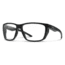 Smith Longfin Elite Sunglasses, Matte Black Frame, Clear Lens, 2023280035999