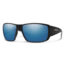 Smith Optics Guides Choice Sunglasses, ChromaPop Glass Polarized Blue Mirror Lens, Matte Black Frame, 20494700362QG