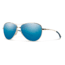 Smith Optics Langley Sunglasses, Gold Frame, Blue Sol-X Lens, LAPCUGMGD