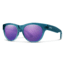 Smith Sophisticate Sunglasses - Womens, Crystal Mediterranean Frame, Violet Mirror Lens, 201931OXZ54TE
