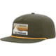 Rapala Walleye Chop Flat Brim Snapback Hat - Men's Green One Size