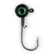 ACC Crappie Stix Crappie Jig Heads Black 1/32 oz