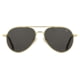 AO General Sunglasses, Gold, True Color Gray SkyMaster Glass Lenses, 55-14-140 B47, GEN155STTOGYG