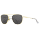 AO Original Pilot Sunglasses, Gold Frame, 52 mm Gray SkyMaster Glass Lenses, Standard Temple,738921549390